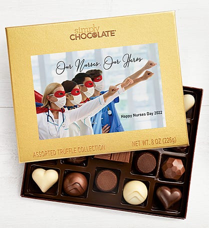 Our Nurses Our Heroes 19pc Chocolate Box